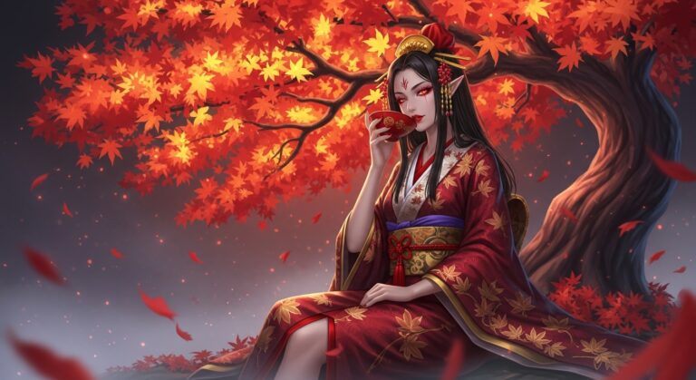 鬼女紅葉（きじょもみじ）