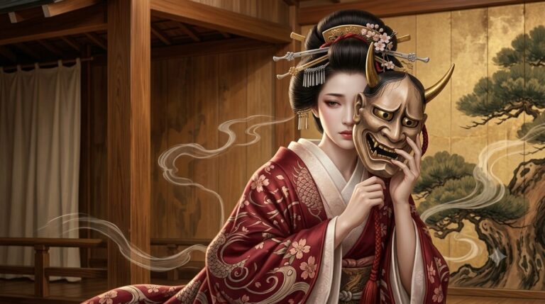 般若の面の正体とは？生霊の恐怖と嫉妬に狂った女性の悲しき伝承・由来を徹底解説